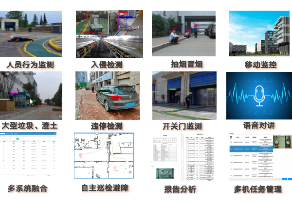 A2型高防護(hù)輪式巡檢機(jī)器人功能