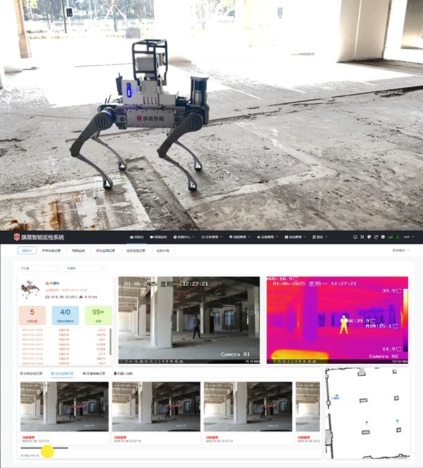 機器狗巡檢機器人和智能巡檢系統(tǒng)